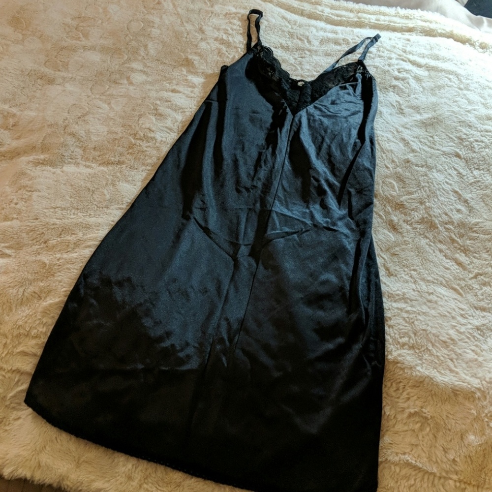 Black Night Gown / Slip